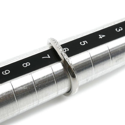 4℃ ヨンドシー Pt950プラチナ ディズニー リング・指輪 ダイヤモンド 6号 2.6g レディース【中古】【美品】