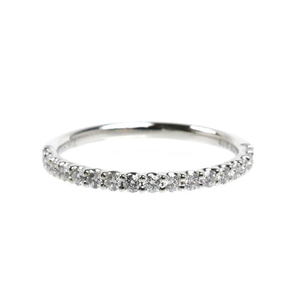 TASAKI タサキ Pt950プラチナ ブリッランテ ハーフエタニティ 16 リング・指輪 RD-F2277-PT950 ダイヤモンド0.23ct 9号 2.0g レディース【中古】【美品】