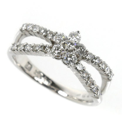 Ponte Vecchio ポンテヴェキオ K18WG ホワイトゴールド リング・指輪 ダイヤモンド0.46ct 9号 3.4g レディース【中古】【美品】
