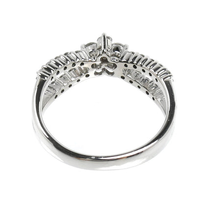 Ponte Vecchio ポンテヴェキオ K18WG ホワイトゴールド リング・指輪 ダイヤモンド0.46ct 9号 3.4g レディース【中古】【美品】