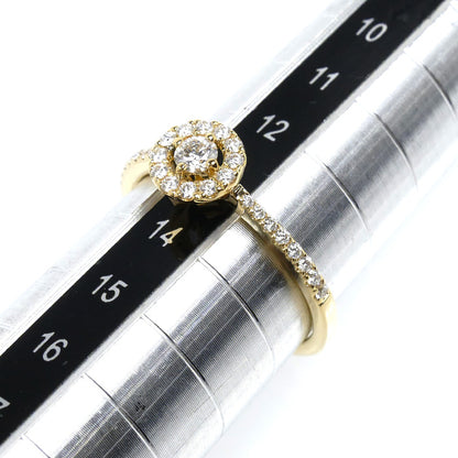 De Beers デビアスFOREVER MARK K18YG イエローゴールド マイユニバース リング・指輪 ダイヤモンド 13号 2.3g レディース【中古】【美品】