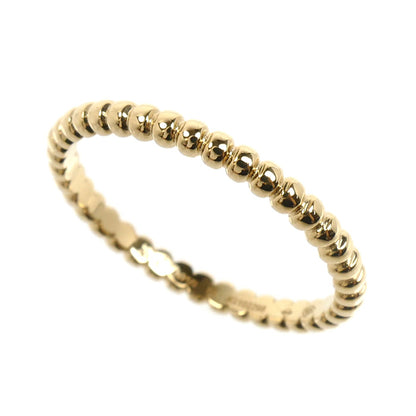 Van Cleef & Arpels ヴァンクリーフ＆アーペル K18YG イエローゴールド ペルレ リング・指輪 VCARN95Q56 15.5号 56 2.2g レディース【中古】【美品】