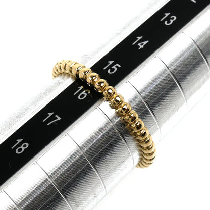 Van Cleef & Arpels ヴァンクリーフ＆アーペル K18YG イエローゴールド ペルレ リング・指輪 VCARN95Q56 15.5号 56 2.2g レディース【中古】【美品】