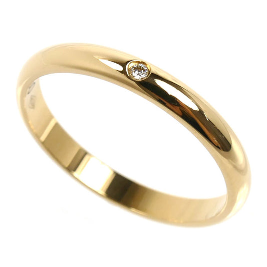 CARTIER カルティエ K18YG イエローゴールド 1895 ウェディング 1Pダイヤ リング・指輪 B4057654 ダイヤモンド 14号 54 2.5g レディース【中古】