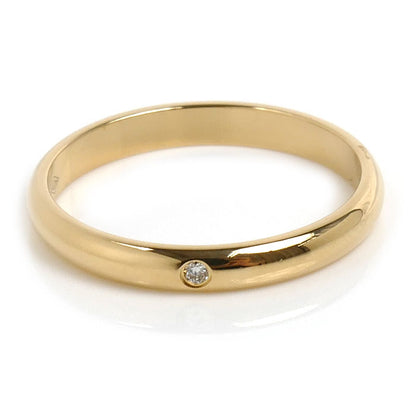 CARTIER カルティエ K18YG イエローゴールド 1895 ウェディング 1Pダイヤ リング・指輪 B4057654 ダイヤモンド 14号 54 2.5g レディース【中古】