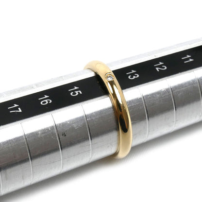 CARTIER カルティエ K18YG イエローゴールド 1895 ウェディング 1Pダイヤ リング・指輪 B4057654 ダイヤモンド 14号 54 2.5g レディース【中古】