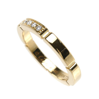 CARTIER カルティエ K18YG イエローゴールド マイヨンパンテール 4Pダイヤ リング・指輪 B4080348 ダイヤモンド 8号 48 3.7g レディース【中古】【美品】
