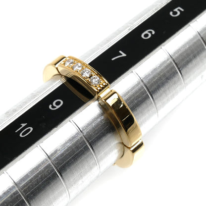 CARTIER カルティエ K18YG イエローゴールド マイヨンパンテール 4Pダイヤ リング・指輪 B4080348 ダイヤモンド 8号 48 3.7g レディース【中古】【美品】