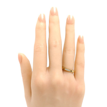 CARTIER カルティエ K18YG イエローゴールド マイヨンパンテール 4Pダイヤ リング・指輪 B4080348 ダイヤモンド 8号 48 3.7g レディース【中古】【美品】