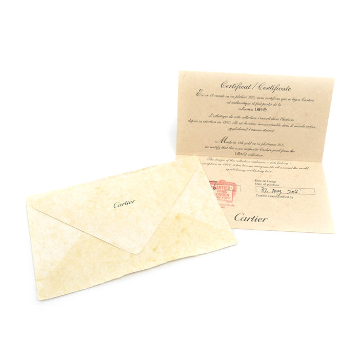 CARTIER カルティエ K18YG イエローゴールド ミニラブ 1Pダイヤ リング・指輪 B4056153 ダイヤモンド 13号 53 4.6g レディース【中古】【美品】