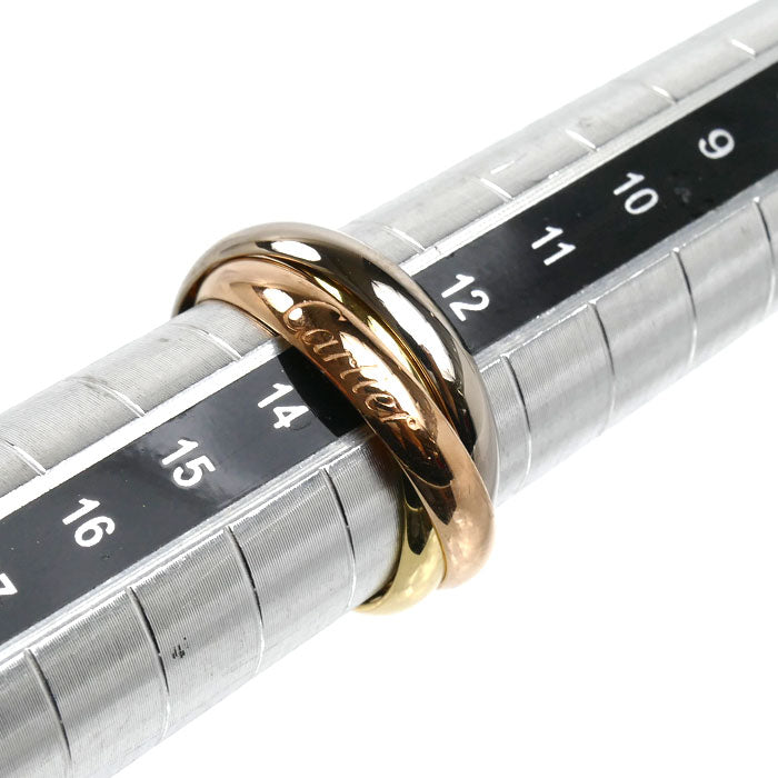 CARTIER カルティエ K18YG/PG/WG トリニティ リング・指輪 B4052753 13号 53 7.4g レディース【中古】【美品】