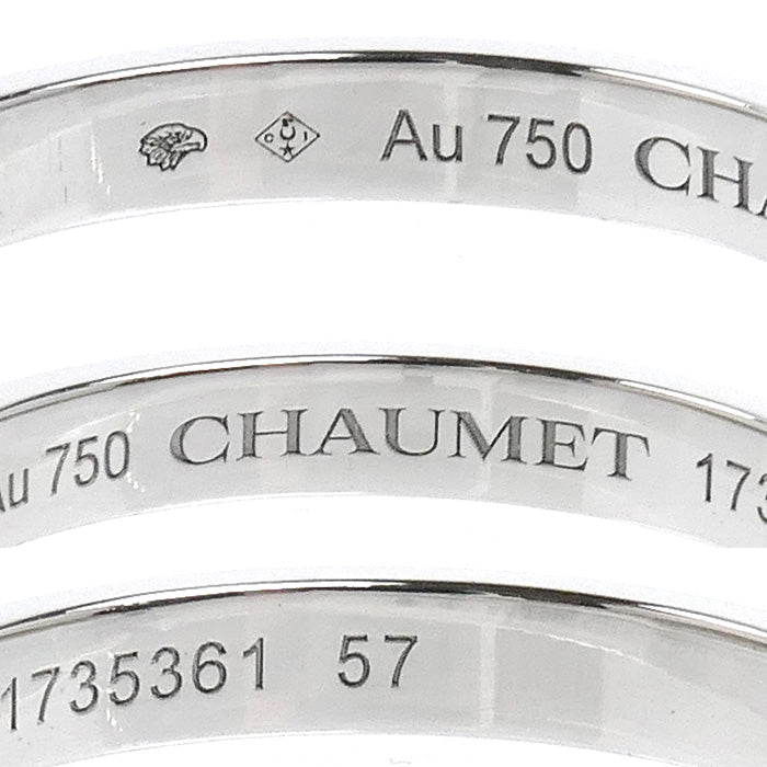 Chaumet ショーメ K18WG ホワイトゴールド リアン エヴィ ダンス ラッカー リング・指輪 16.5号 57 3.7g レディース【中古】【美品】