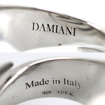 Damiani ダミアーニ シルバー925 オニキス ダミアニッシマ リング・指輪 ダイヤモンド オニキス 16号 12.6g メンズ【中古】