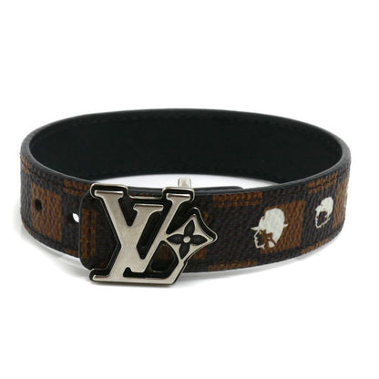 LOUIS VUITTON ルイ・ヴィトン ダミエキャンバス ヴィトン×NIGO フリエンドドシップ リバーシブル ブレスレット M4429E BC2265 メンズ【中古】【美品】