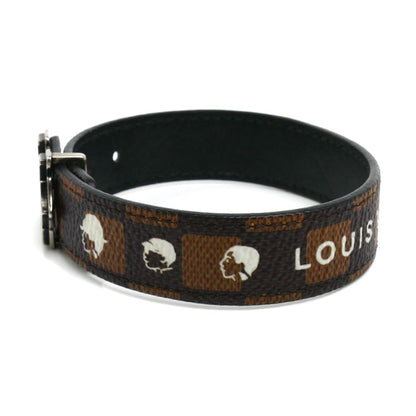 LOUIS VUITTON ルイ・ヴィトン ダミエキャンバス ヴィトン×NIGO フリエンドドシップ リバーシブル ブレスレット M4429E BC2265 メンズ【中古】【美品】