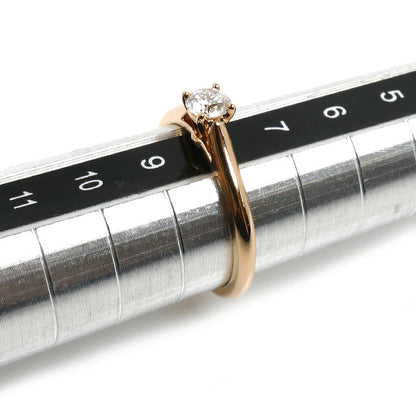 CARTIER カルティエ K18PG ピンクゴールド ソリテール1895 ウェディング リング・指輪 N4226648 ダイヤモンド0.23ct 8号 48 2.3g レディース【中古】【美品】