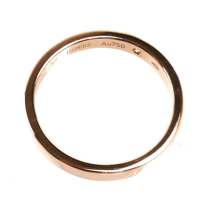 CARTIER カルティエ K18PG ピンクゴールド ウェディング 1Pダイヤ リング・指輪 B4086457 ダイヤモンド 16.5号 57 3.9g レディース【中古】【美品】