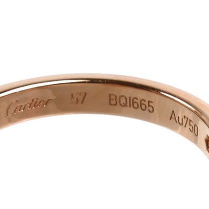 CARTIER カルティエ K18PG ピンクゴールド ウェディング 1Pダイヤ リング・指輪 B4086457 ダイヤモンド 16.5号 57 3.9g レディース【中古】【美品】