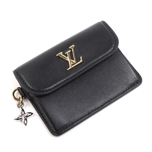 LOUIS VUITTON ルイ・ヴィトン ブルーム ポルト カルト・レクト ヴェルソ カードケース ブラック M14626 ICチップ レディース【中古】【美品】