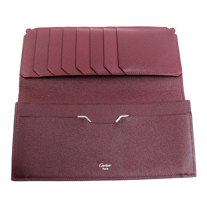 CARTIER カルティエ マスト ドゥ カルティエ 札入れ ブラック L3000583 メンズ【中古】【美品】