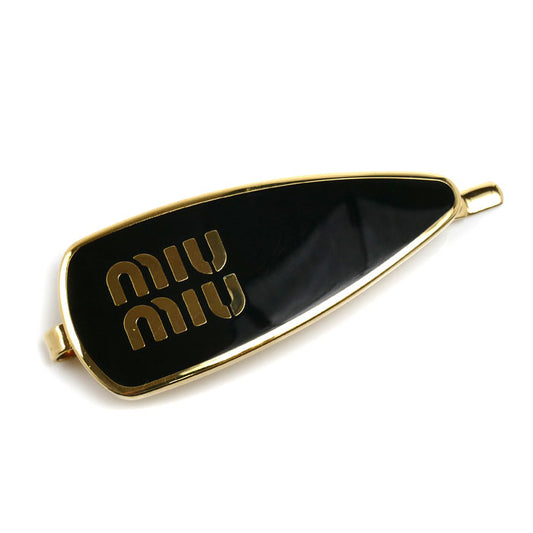 Miu Miu ミュウ ミュウ 真鍮 ヘアピン ヘアアクセサリー 5IF147_2F6T_F0002 レディース【中古】