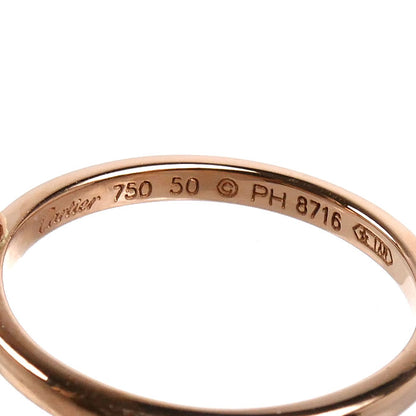 CARTIER カルティエ K18PG ピンクゴールド ディアマン レジェ ドゥ カルティエ ハート リング・指輪 ダイヤモンド 10号 50 2.4g レディース【中古】【美品】