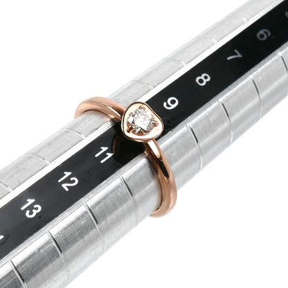CARTIER カルティエ K18PG ピンクゴールド ディアマン レジェ ドゥ カルティエ ハート リング・指輪 ダイヤモンド 10号 50 2.4g レディース【中古】【美品】