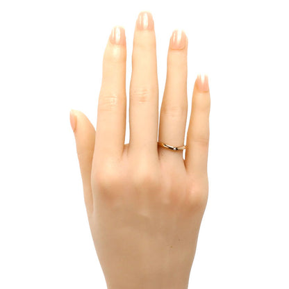 CARTIER カルティエ K18PG ピンクゴールド バレリーナ カーブ ウェディング 3Pダイヤ リング・指輪 B4098650 ダイヤモンド 10号 50 2.3g レディース【中古】【美品】