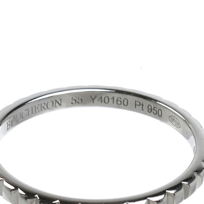 Boucheron ブシュロン Pt950プラチナ クルドパリ スモール リング・指輪 JAL0116055 14.5号 55 3.2g レディース【中古】【美品】