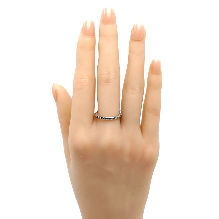 Boucheron ブシュロン Pt950プラチナ クルドパリ スモール リング・指輪 JAL0116055 14.5号 55 3.2g レディース【中古】【美品】