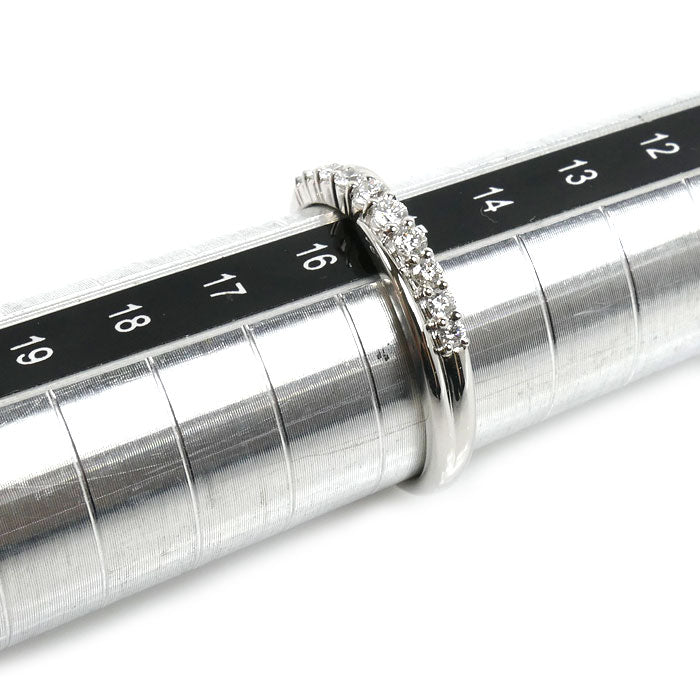 ROYAL ASSCHER ロイヤル・アッシャー Pt900プラチナ リング・指輪 ダイヤモンド0.26ct 15号 4.9g レディース【中古】