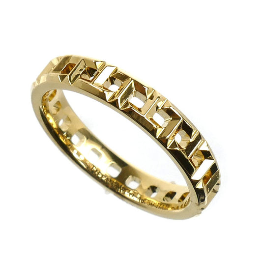 TIFFANY&Co. ティファニー K18YG イエローゴールド Tトゥルー ナロー リング リング・指輪 62507802 9号 3.3g レディース【中古】
