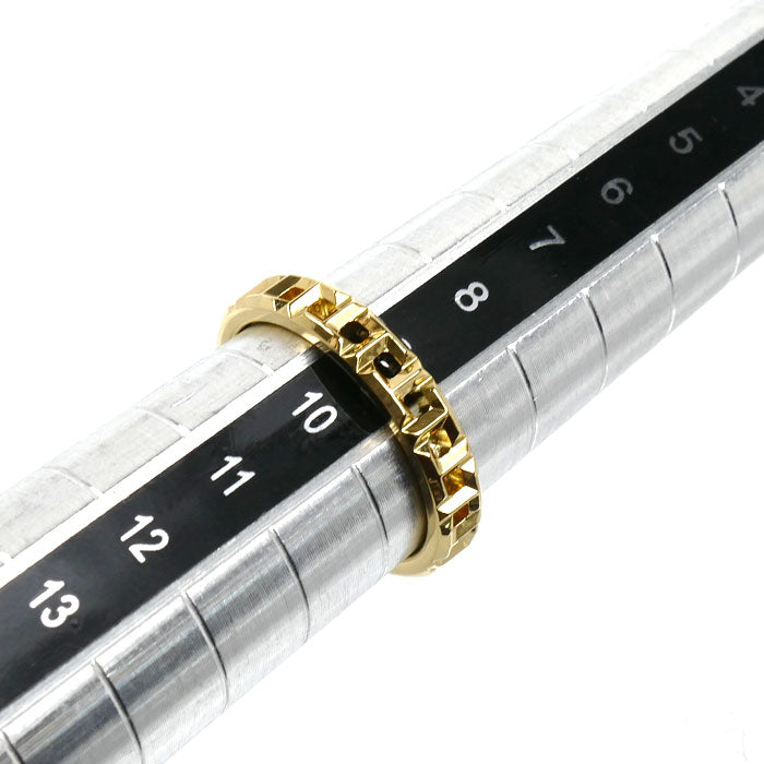 TIFFANY&Co. ティファニー K18YG イエローゴールド Tトゥルー ナロー リング リング・指輪 62507802 9号 3.3g レディース【中古】