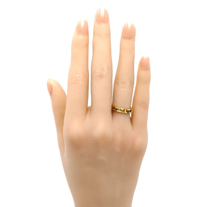 TIFFANY&Co. ティファニー K18YG イエローゴールド Tトゥルー ナロー リング リング・指輪 62507802 9号 3.3g レディース【中古】