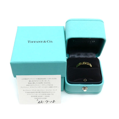 TIFFANY&Co. ティファニー K18YG イエローゴールド Tトゥルー ナロー リング リング・指輪 62507802 9号 3.3g レディース【中古】