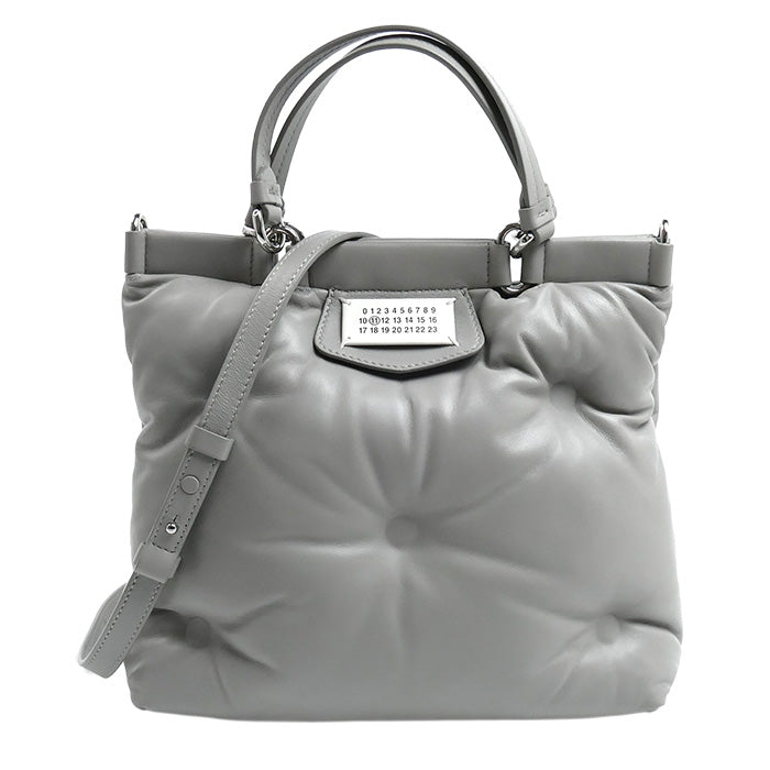 Maison Margiela グラムスラム ショッピング スモール 2Wayショルダーバッグ グレー S56WD0133 P4300 T8050 レディース【中古】