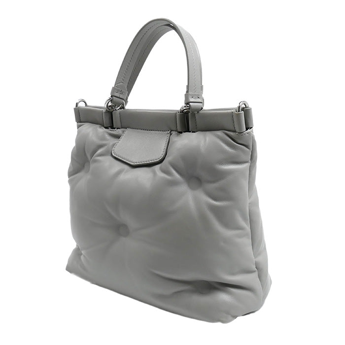 Maison Margiela グラムスラム ショッピング スモール 2Wayショルダーバッグ グレー S56WD0133 P4300 T8050 レディース【中古】