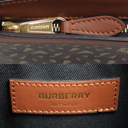 BURBERRY バーバリー TBモノグラム ショルダーバッグ ブラウン ユニセックス【中古】