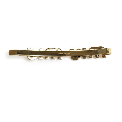 MIUMIU ミュウミュウ GP ロゴ ヘアピン ヘアアクセサリー ヘアピン 51F146 2F6T F0002 レディース【中古】