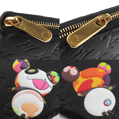 LOUIS VUITTON ルイ・ヴィトン LVxTM ジッピーウォレット 長財布 ラウンドファスナー モノグラムアンプラント ノワール M14160 ICチップ レディース【中古】