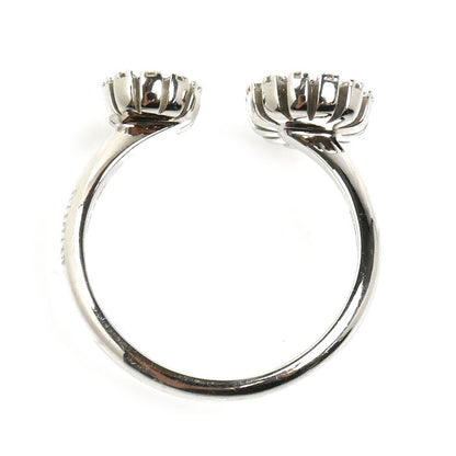 Damiani ダミアーニ K18WG ホワイトゴールド マルゲリータ リング・指輪 20089283 ダイヤモンド 12号 3.5g レディース【中古】【美品】