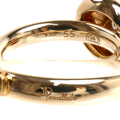 Pomellato ポメラート K18PG ピンクゴールド ヌヴォラ リング・指輪 ダイヤモンド0.55ct 15号 11.9g レディース【中古】【美品】