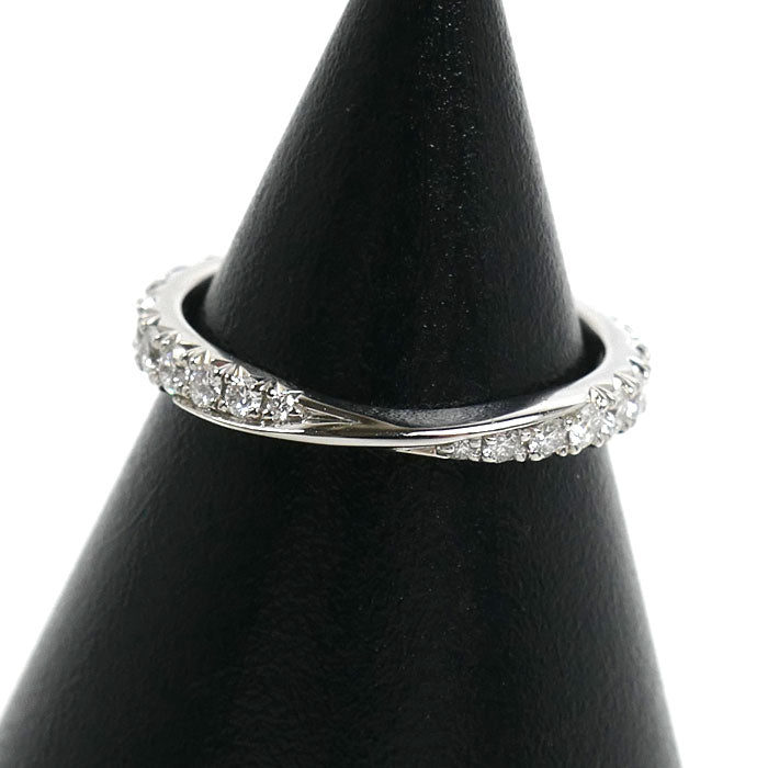 HARRY WINSTON ハリーウィンストン Pt950プラチナ ブリリアント ラブ リング・指輪 WBDPRDPABRL-032 ダイヤモンド 4.5号 2.3g レディース【中古】【美品】