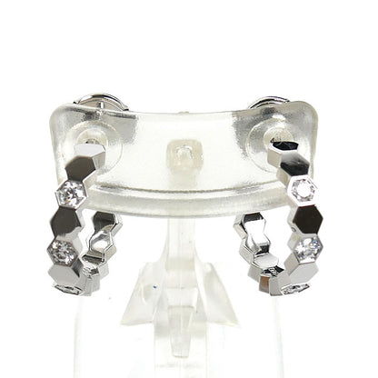 Chaumet ショーメ K18WG ホワイトゴールド ビーマイラブ ピアス 085271 ダイヤモンド 5.8g レディース【中古】【美品】