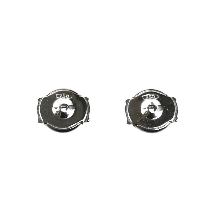 Chaumet ショーメ K18WG ホワイトゴールド ビーマイラブ ピアス 085271 ダイヤモンド 5.8g レディース【中古】【美品】