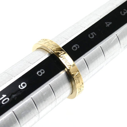 TIFFANY&Co. ティファニー K18YG イエローゴールド ノーツナロー ニューヨーク リング・指輪 6.5号 3.1g レディース【中古】【美品】