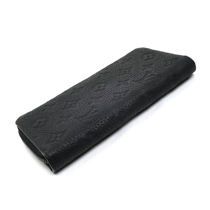 LOUIS VUITTON ルイ・ヴィトン ジッピーウォレットヴェルティカル 長財布 ラウンドファスナー モノグラムトリヨン ブラック M69047 ICチップ メンズ【中古】