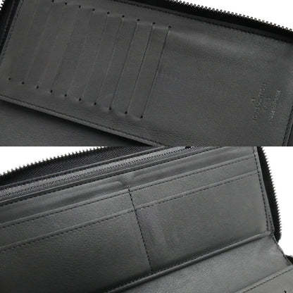 LOUIS VUITTON ルイ・ヴィトン ジッピーウォレットヴェルティカル 長財布 ラウンドファスナー モノグラムトリヨン ブラック M69047 ICチップ メンズ【中古】