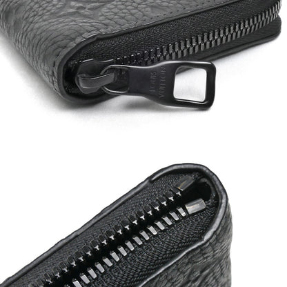 LOUIS VUITTON ルイ・ヴィトン ジッピーウォレットヴェルティカル 長財布 ラウンドファスナー モノグラムトリヨン ブラック M69047 ICチップ メンズ【中古】