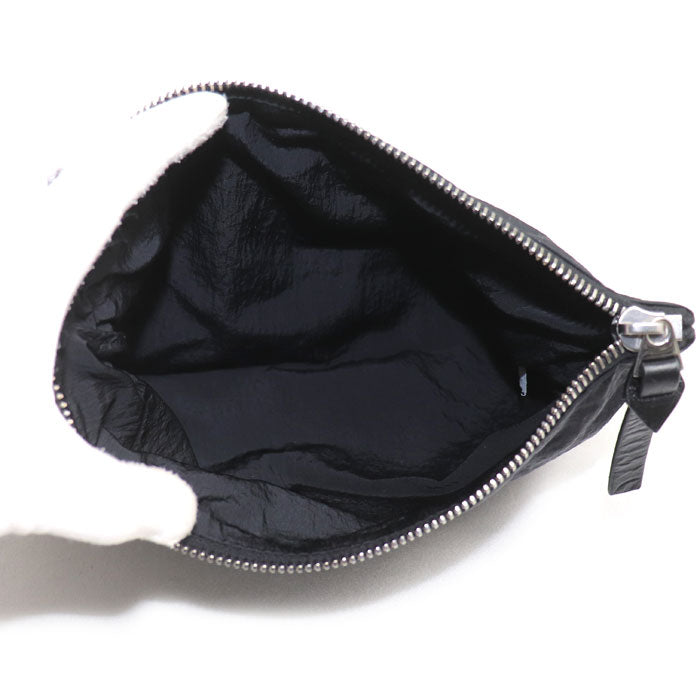 BOTTEGAVENETA ボッテガヴェネタ マキシイントレチャート カセット ショルダーバッグ ブラック 651480 VCQ71 8803 メンズ【中古】【美品】